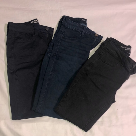 American Eagle High Waisted Skinny Jeggings Bundle - Picture 1 of 7